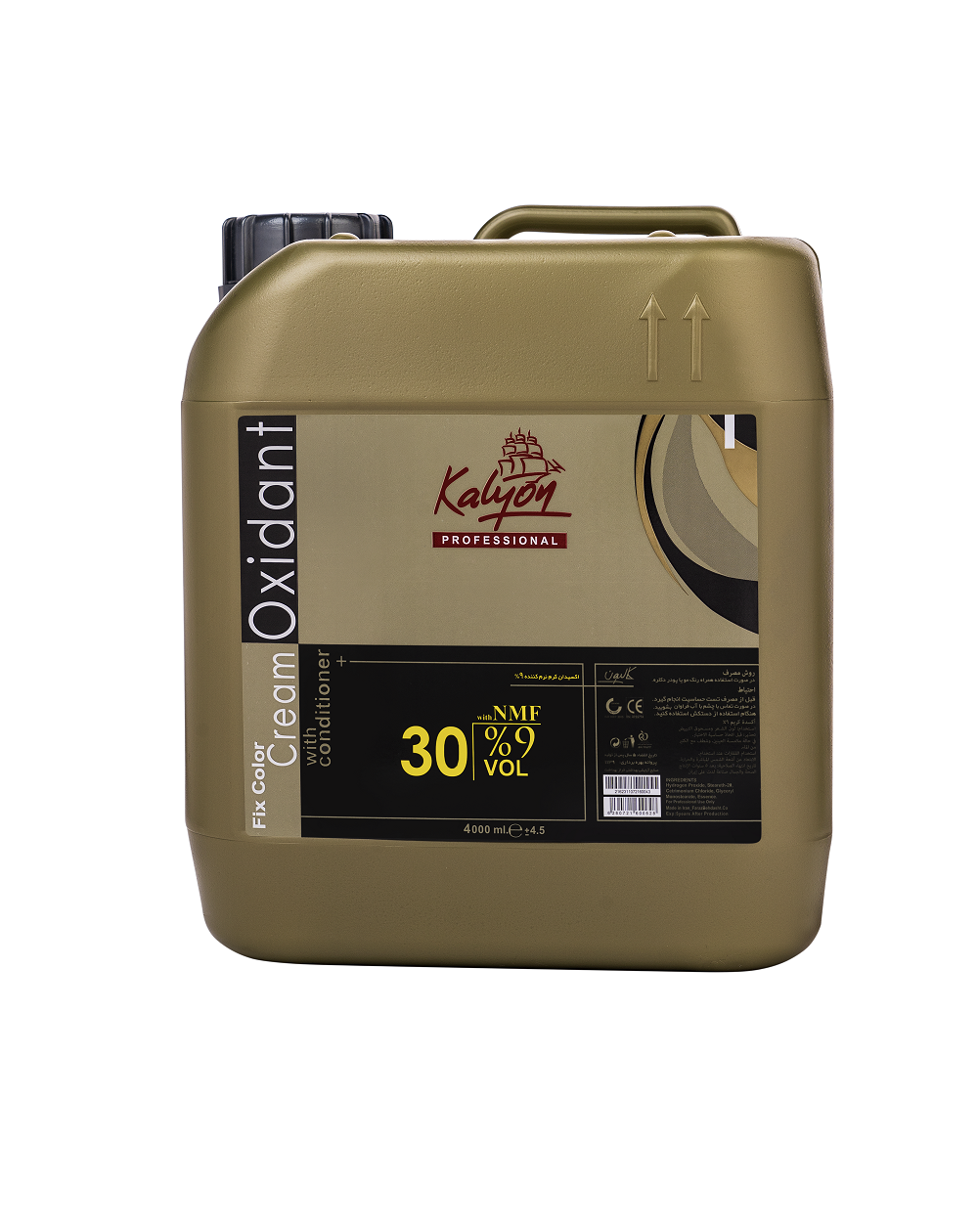 اکسیدان 4لیتری شماره 2 (9درصد) کالیون